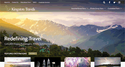 Desktop Screenshot of kingstontravels.com